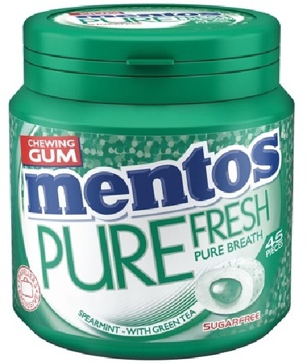 Mentos Gum Pure Fresh Spear Mint 1592015 90g