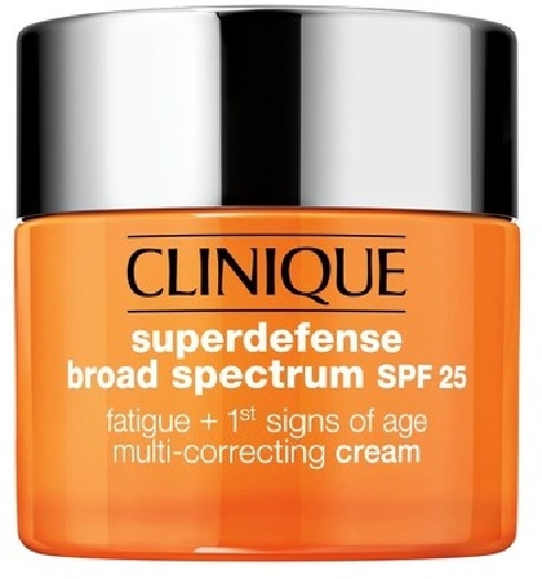 Clinique Moisturizers Superdefense SPF 25 Fatigue 1St Signs Of Age Multi-Correcting Cream Types 3+4 50ml