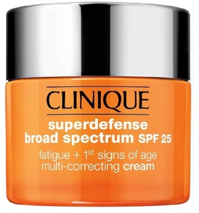 Clinique Moisturizers Superdefense SPF 25 Fatigue 1St Signs Of Age Multi-Correcting Cream Types 3+4 50 ml