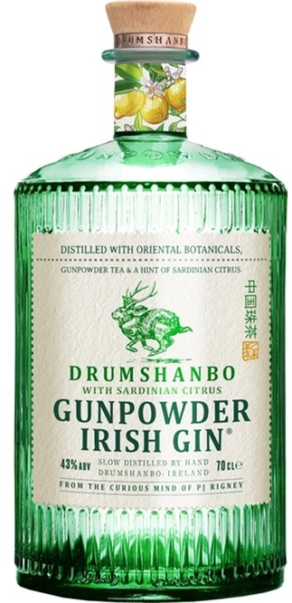 Drumshanbo Gunpowder Sardinian Citrus Irish Gin 43% 0.7L
