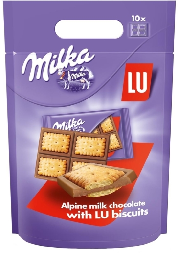 Milka chocolate with LU Biscuit 350g