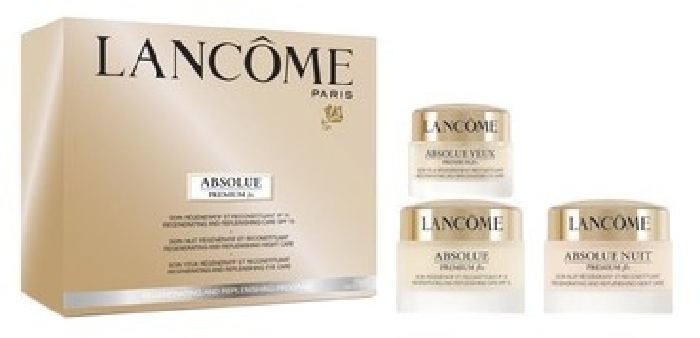 Lancôme Absolue Absolue set cont.: Night Cream 75 ml + Day Cream 50 ml + Eyes Cream 20 ml 1ST