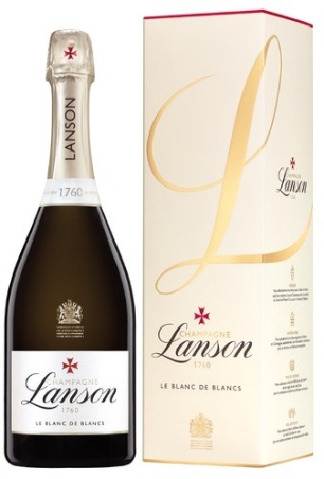 Lanson Le Blanc de Blancs, Champagne, AOC, brut, white (gift box) 0.75L