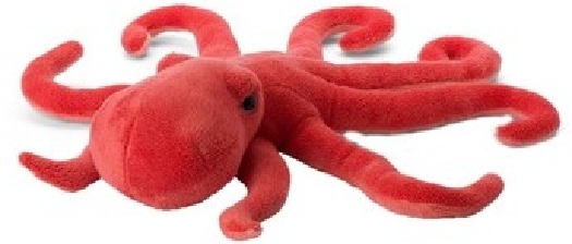 WWF 15176019 Plush Toys, Octopus - 50 cm