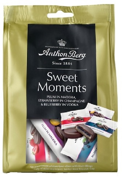 Anthon Berg. Sweet Moments Fruit in Marzipan 165g