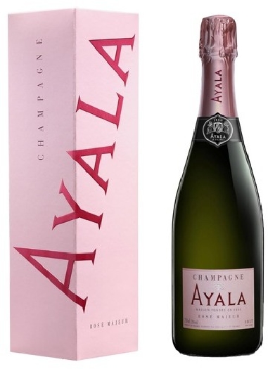 Ayala Rosé Majeur,Champagne, AOC, brut, rosé (gift box) 0.75L