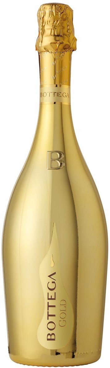 Bottega Veneta Bottega, Gold, Prosecco Spumante, DOC, brut, white, 0.75L Bottega Veneta Bottega, Gold, Prosecco Spumante, DOC, brut, white, 0.75L
