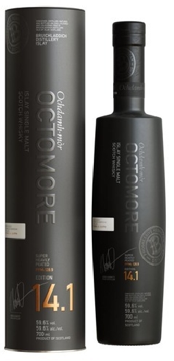 Bruichladdich Octomore Edition 14.1 Islay Single Malt Scotch Whisky 59.6% 0.7L