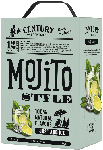Century Cocktails Mojito 12.5% BIB