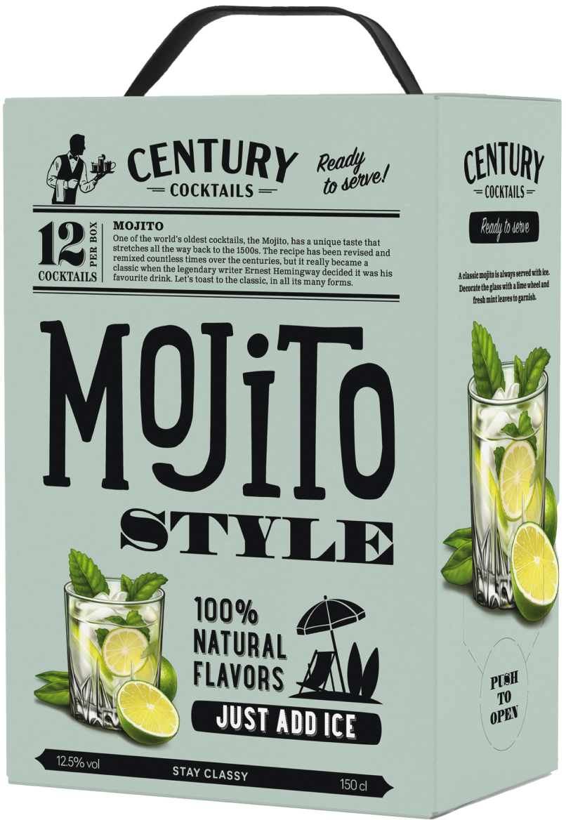 Century Cocktails Mojito 12.5% BIB Century Cocktails Mojito 12.5% BIB