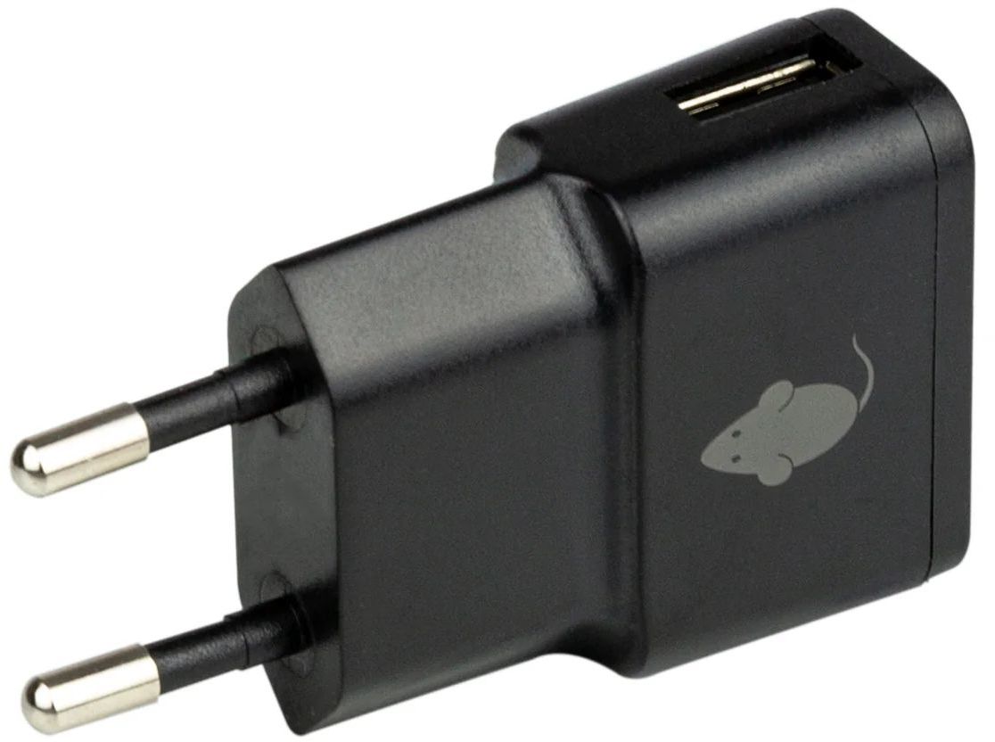GREENMOUSE USB CHARGER 1A BLACK Cargador GREENMOUSE USB CHARGER 1A BLACK Cargador