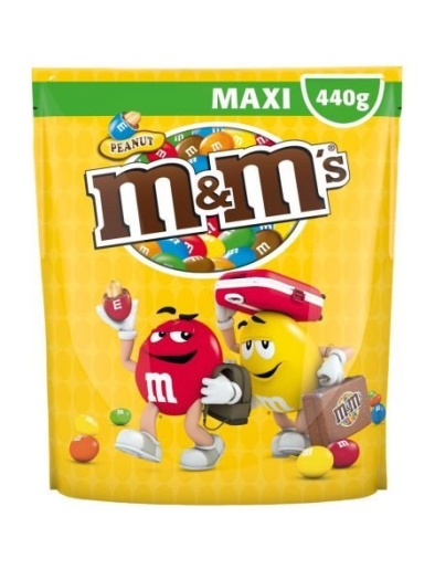 M&Ms Crispy Maxi Pouch 340G