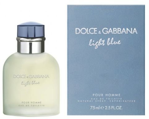 Dolce & gabbana light blue pour 2025 homme eau de toilette natural spray