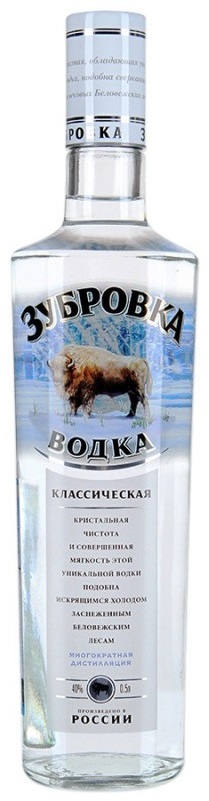 Zubrovka Wodka 1L Zubrovka Wodka 1L