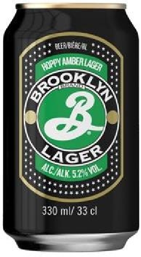 Brooklyn Lager Beer 5,2% Can 0,33L
