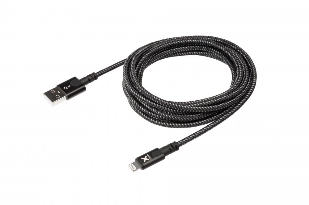 Xtorm Cable Usb To Lightning 3M Braided Bk Xtorm Cable Usb To Lightning 3M Braided Bk