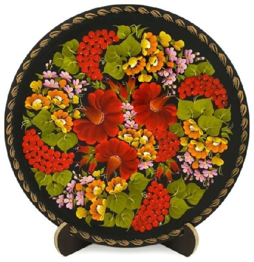 Sapfir Painted plate ТК-01-23