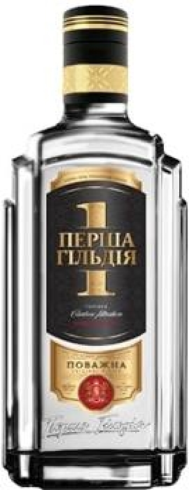 Premium Ukrainian vodka First Guild Povazhna 0.7L