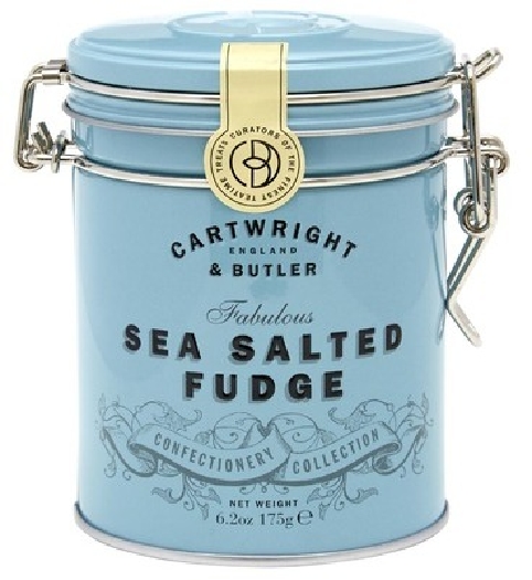 Cartwright&Butler Salted Caramel Fudge Tin 175g