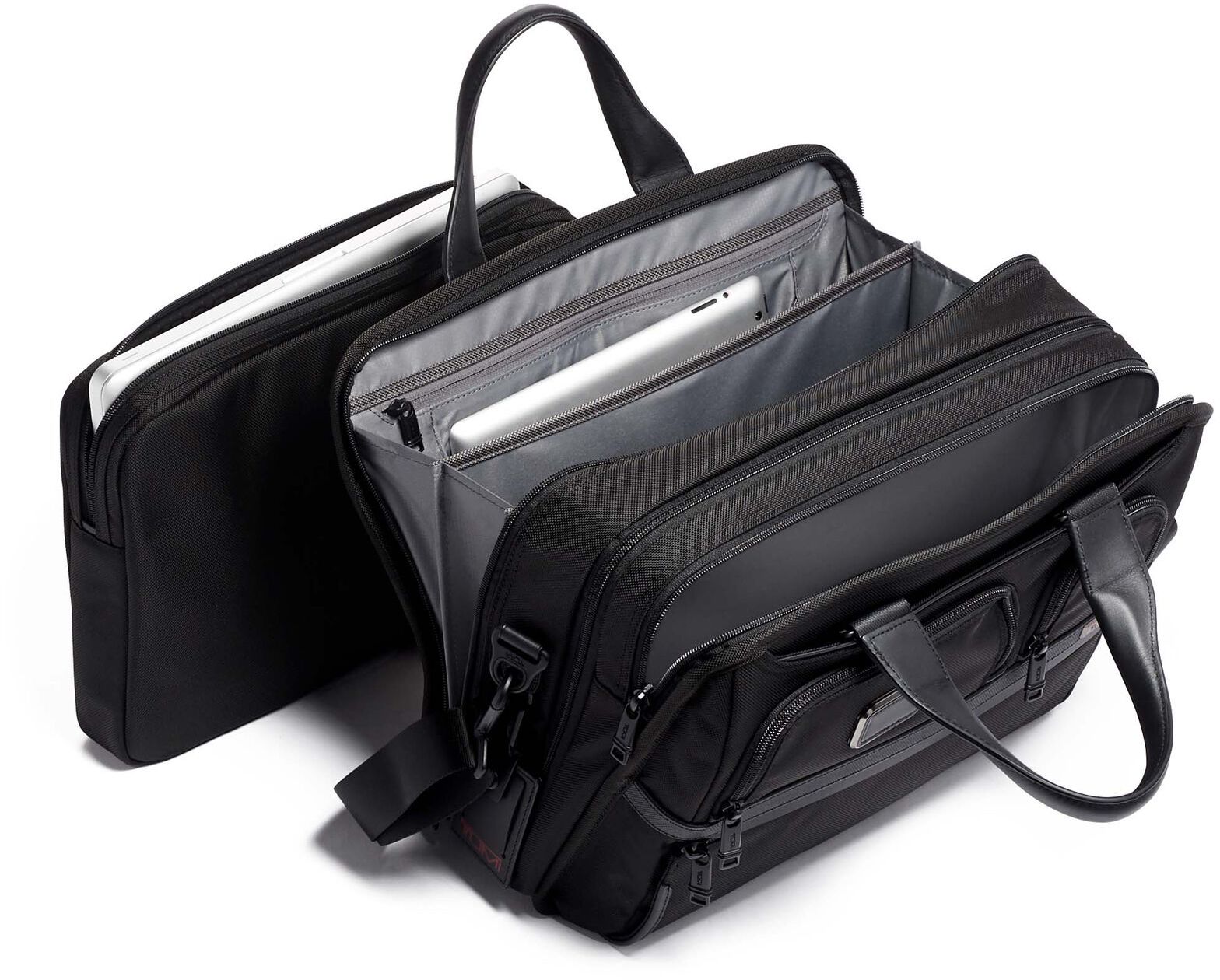 Tumi ALPHA 3 Expandable Organizer Laptop Brief, Black 117305 Tumi ALPHA 3 Expandable Organizer Laptop Brief, Black 117305