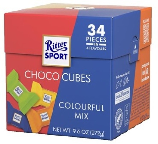 Ritter Sport Choco Cubes Box 272g