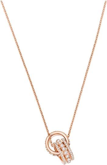 Swarovski Necklace 5450930 Further non precious alloy, rose gold plated, swarovski crystals Swarovski Necklace 5450930 Further non precious alloy, rose gold plated, swarovski crystals