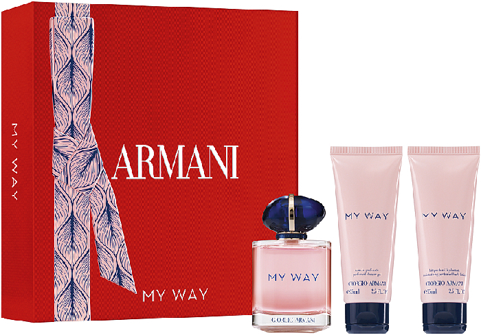Armani My Way set: Eau de Parfum 50 ml + Shower Gel 75 ml + Body Lotion 75 ml