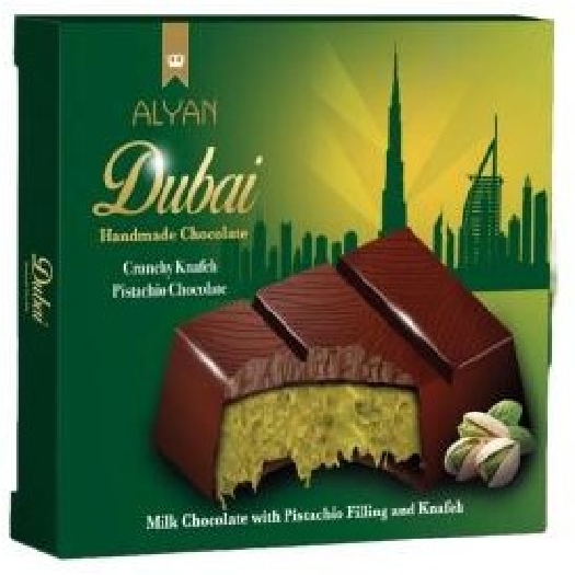 Alyan Dubai Pistachio Cocolate 2506 Dubai Chocolate 100g