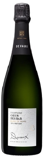 Devaux Coeur de Bar. Blanc de Noir, Champagne, AOC, brut, white