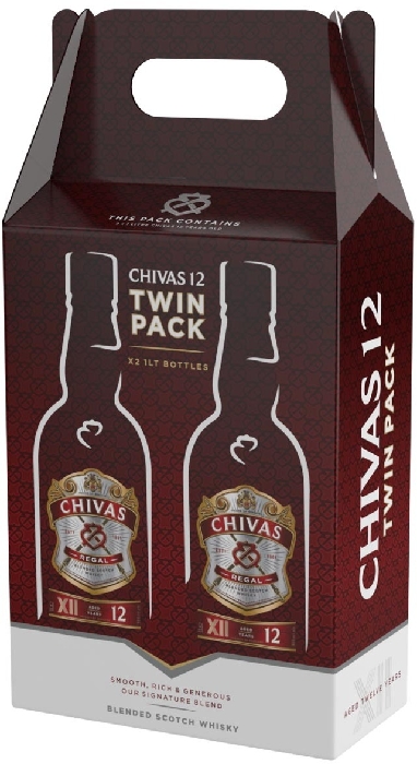 Chivas Regal 12Y Twin Pack 40% 2x1L
