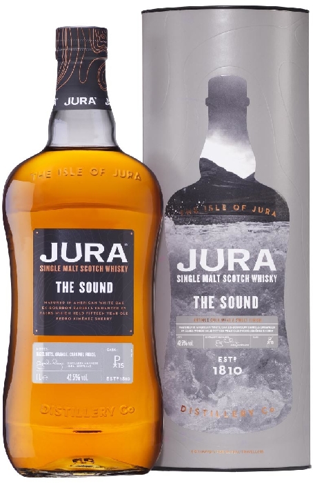 Jura The Sound Island Single Malt Scotch Whisky 42.5% 1L gift pack