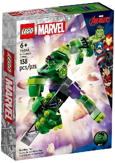 LEGO Marvel Hulk Mech Templeor 76241