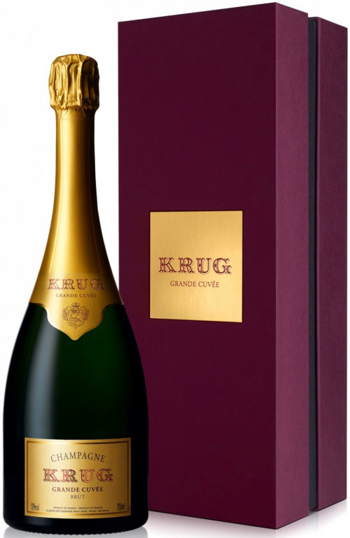 Krug Grand Cuvée, Sparkling Wine 12,5% brut, white, giftbox (France) 0,75l Krug Grand Cuvée, Sparkling Wine 12,5% brut, white, giftbox (France) 0,75l