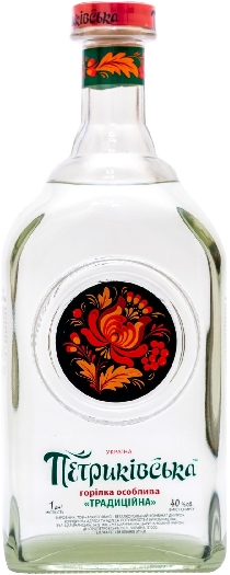Petrykivska "Traditional" Vodka 40% 1L