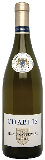 Simonnet Febvre Chablis white wine 12% 0.75L