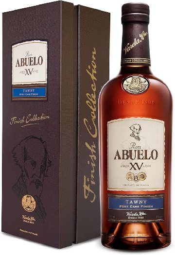 Ron Abuelo Finish Collection Tawny gift box rum 40% 0.7L