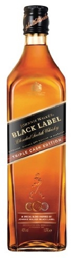 Johnnie Walker Black Label Triple Cask Blended Scotch Whisky 40% Travel Exclusive 1L