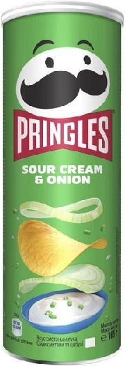 Pringels Chips Sour Cream&Onion 165g