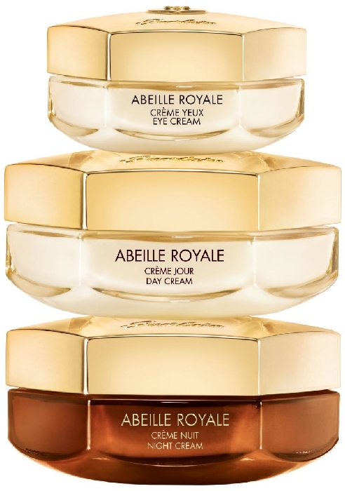 Guerlain Abeille Royale Face Care Set: Day Cream 50ml (G061500) + Night Cream 50ml (G061503) + Eyes Cream 15ml