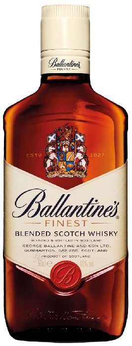 Ballantine's Finest Blended Scotch Whisky 40% 0.5L