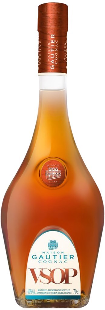 Gautier VSOP 40% Cognac 1L Gautier VSOP 40% Cognac 1L