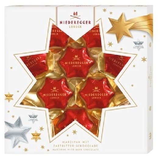 Niederegger Christmas stars 125g