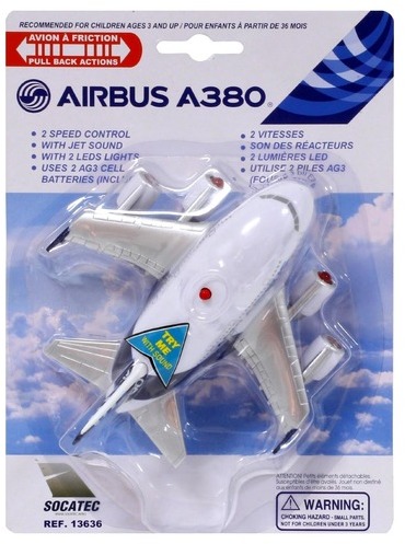 Socatec 13636 Pullback Plane with light&sound Socatec 13636 Pullback Plane with light&sound