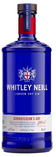 Whitley Neill Connoiseur‘s Cut London Dry Gin 47% 1L