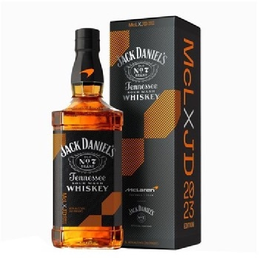 Jack Daniel's Black Label Mclaren Edition Tennessee Whiskey 40% Gift Pack 1L
